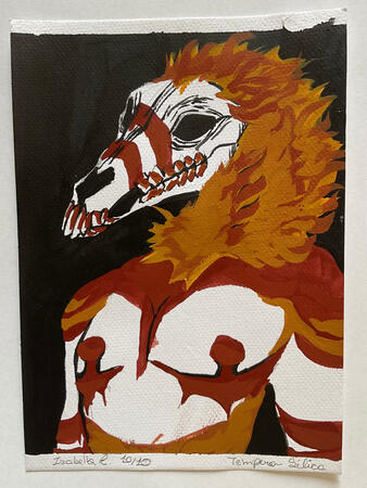 Têmpera Vinílica sobre canson